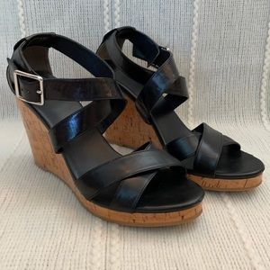 Cole Haan Black Jillian Wedges